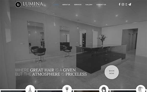 Lumina Hair Design created by Localsearch