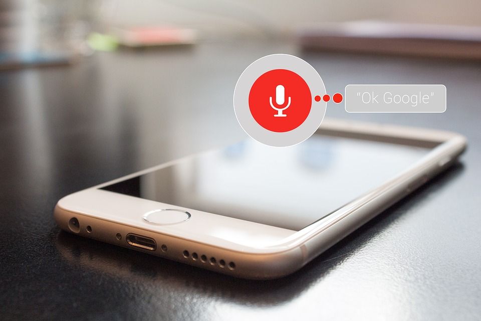 Voice search on smartphone