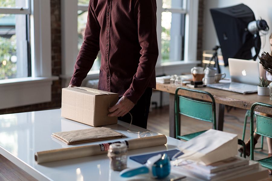 Even boxing up a package can help a career in digital marketing
