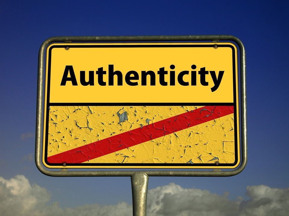 Authenticity sign