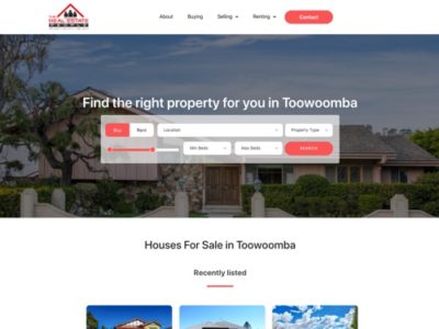 The Real Estate People website website designed and developed by Localsearch