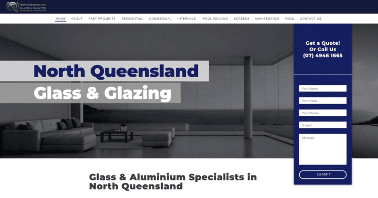 north qld glass and glazing designed by Localsearch
