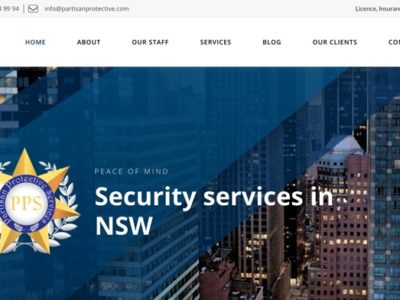 Partisan Protective Services Website