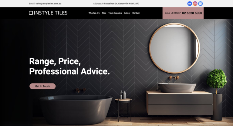Instyle tiles alstonville website