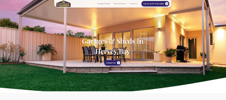 Universal Home Improvements Hervey Bay Localsearch website design