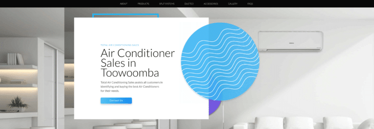 Total Air Conditioning Sales Toowoomba Localsearch website design