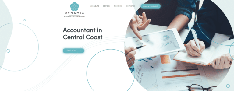 Dynamic Accounting Taxation Advisors Localsearch website