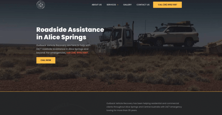 alice springs outback vehicle recovery localsearch website
