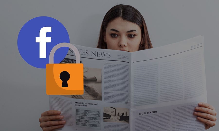 Facebook Bans News Content
