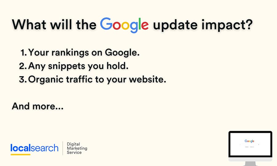 How Google Update Impacts Website