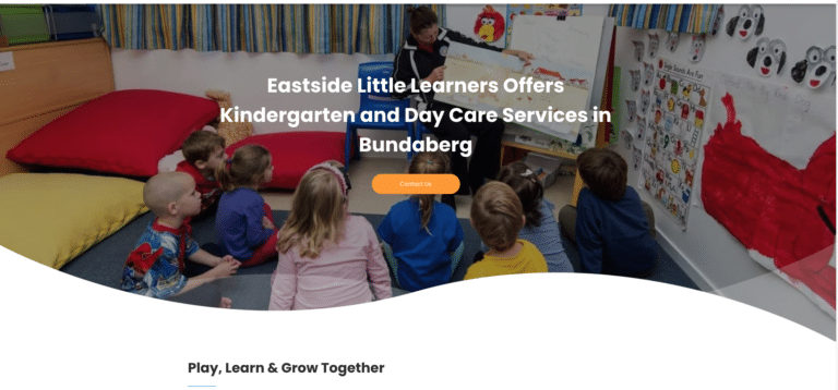 Eastside Little Learners Website Design