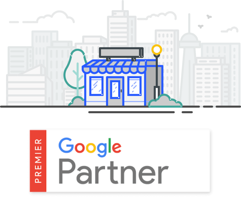 Google my business partner badge and icon