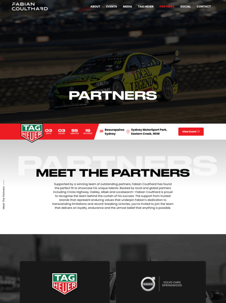 localsearch website design fabian coulthard