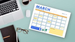 March Content Calendar