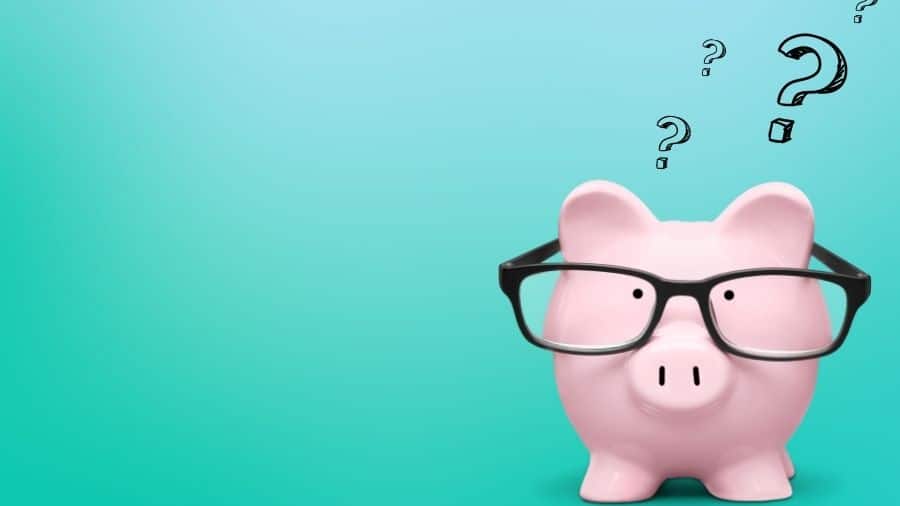 Piggy Bank Business Tax Terms